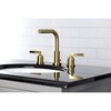 Fauceture FSC8953EFL 8" Widespread Bathroom Faucet, Brushed Brass FSC8953EFL